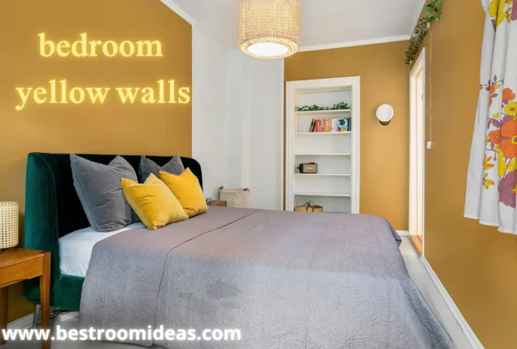 bedroom yellow walls ideas