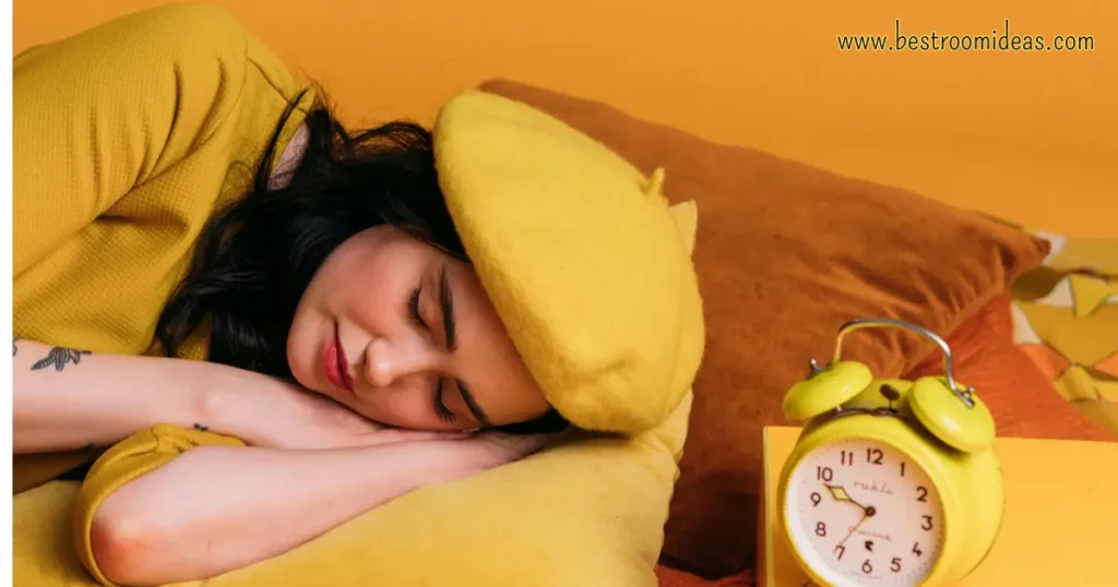 bedroom yellow walls ideas