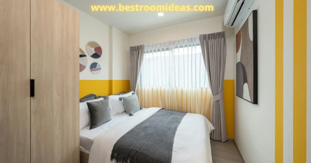 bedroom yellow walls ideas