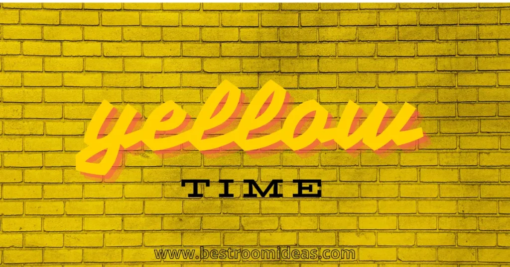 bedroom yellow walls ideas